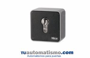 Selector de llave Nice EKSEU para puertas de garaje